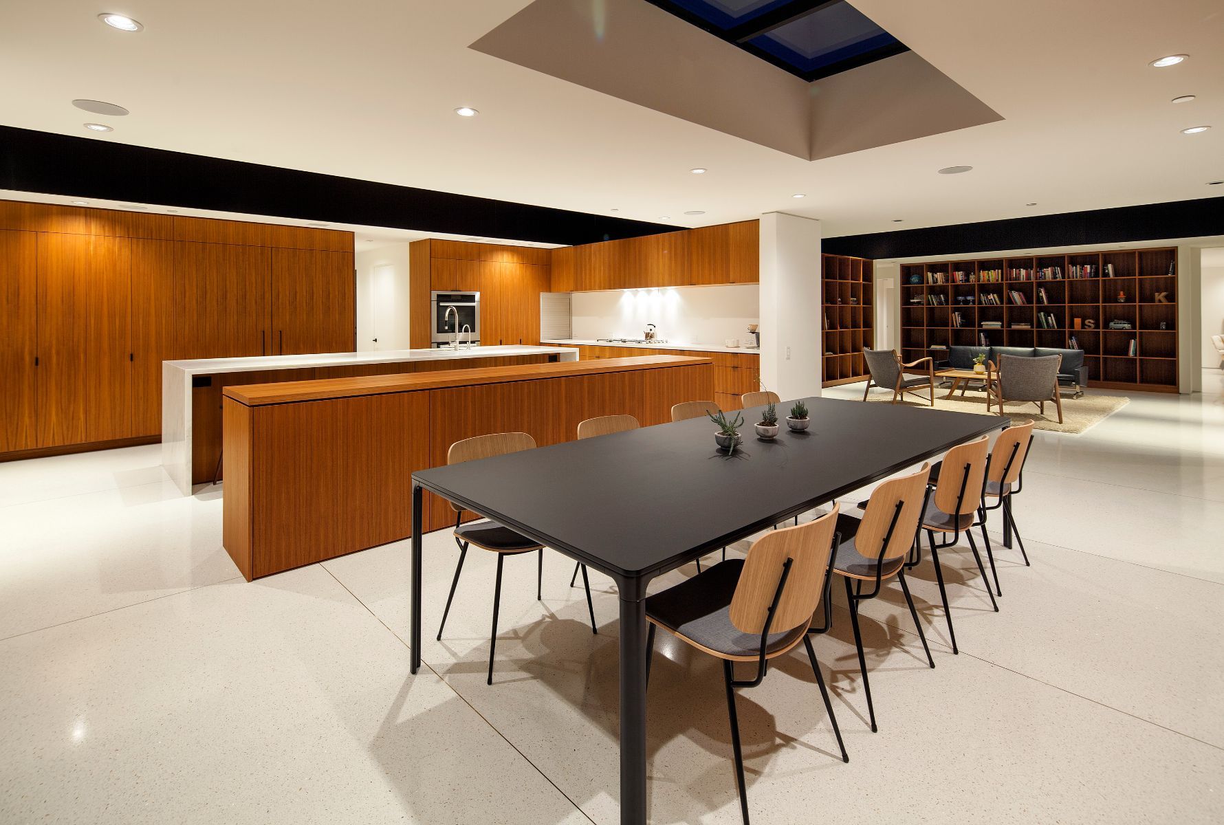 Dining and kitchen